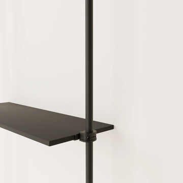 Regalboden – Schwarz | inkl. Montagezubehör | 1er Set | 3er Set | 5er Set