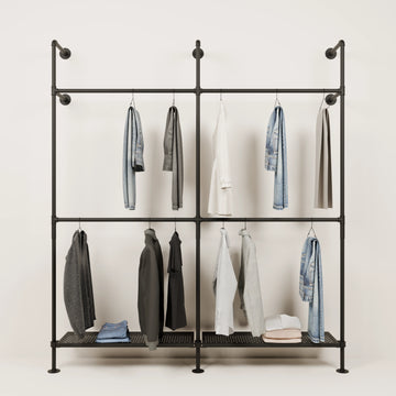 KIM DOUBLE 2 METAL – 2 bottom shelves