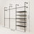 KIM DOUBLE 3 METAL – 5 shelves | Shelves with clothes rack