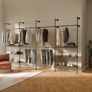 KIM DOUBLE 4 METAL – 6 shelves