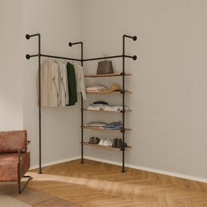 KIM EDGE 2 OAK – 5 shelves