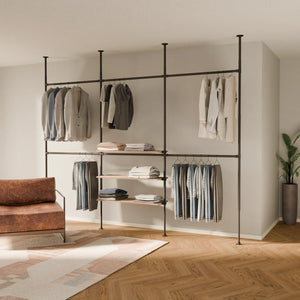 LOFT 3 OAK – 3 Regalböden unten