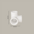 3-way connector 90° – white