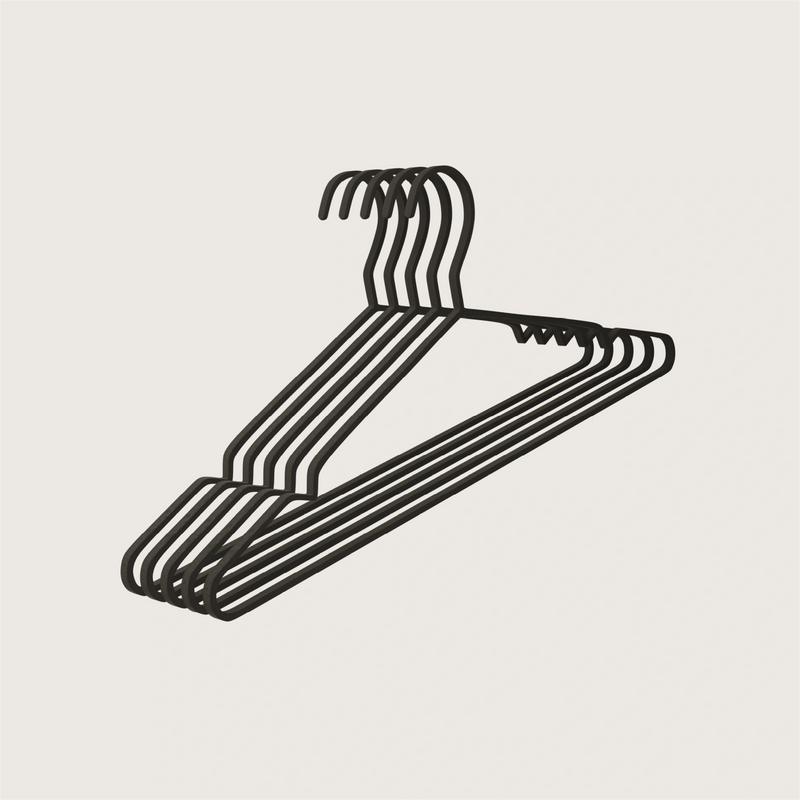 Kleiderbügel Samt – 5 Stück | 10 Stück