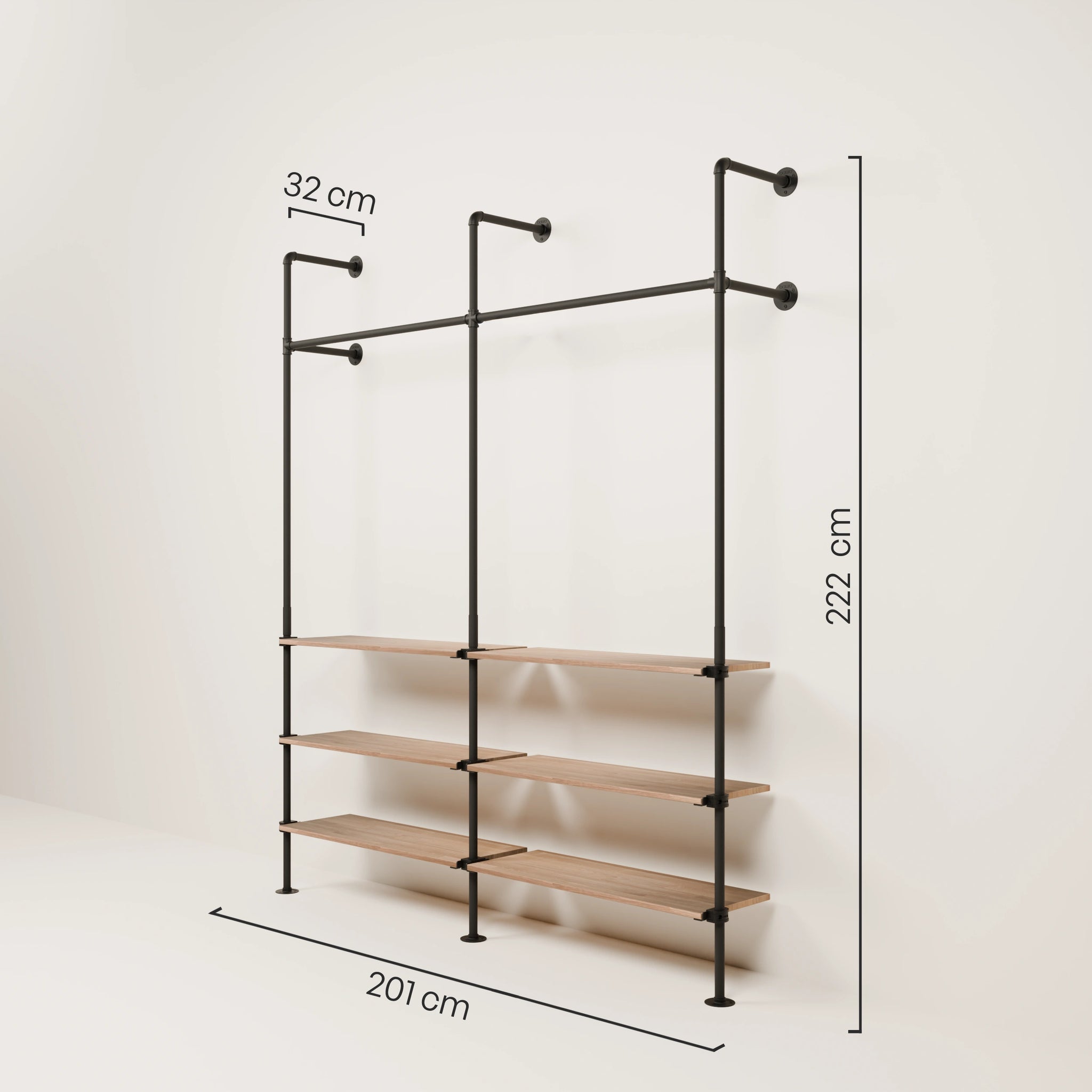 KIM 2 OAK – 6 Regalböden