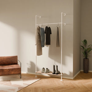 KIM 1 OAK – 1 Regalboden unten | Weiß