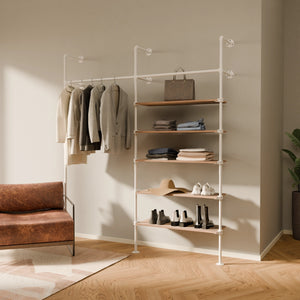 KIM 2 OAK – 5 Regalböden | Weiß