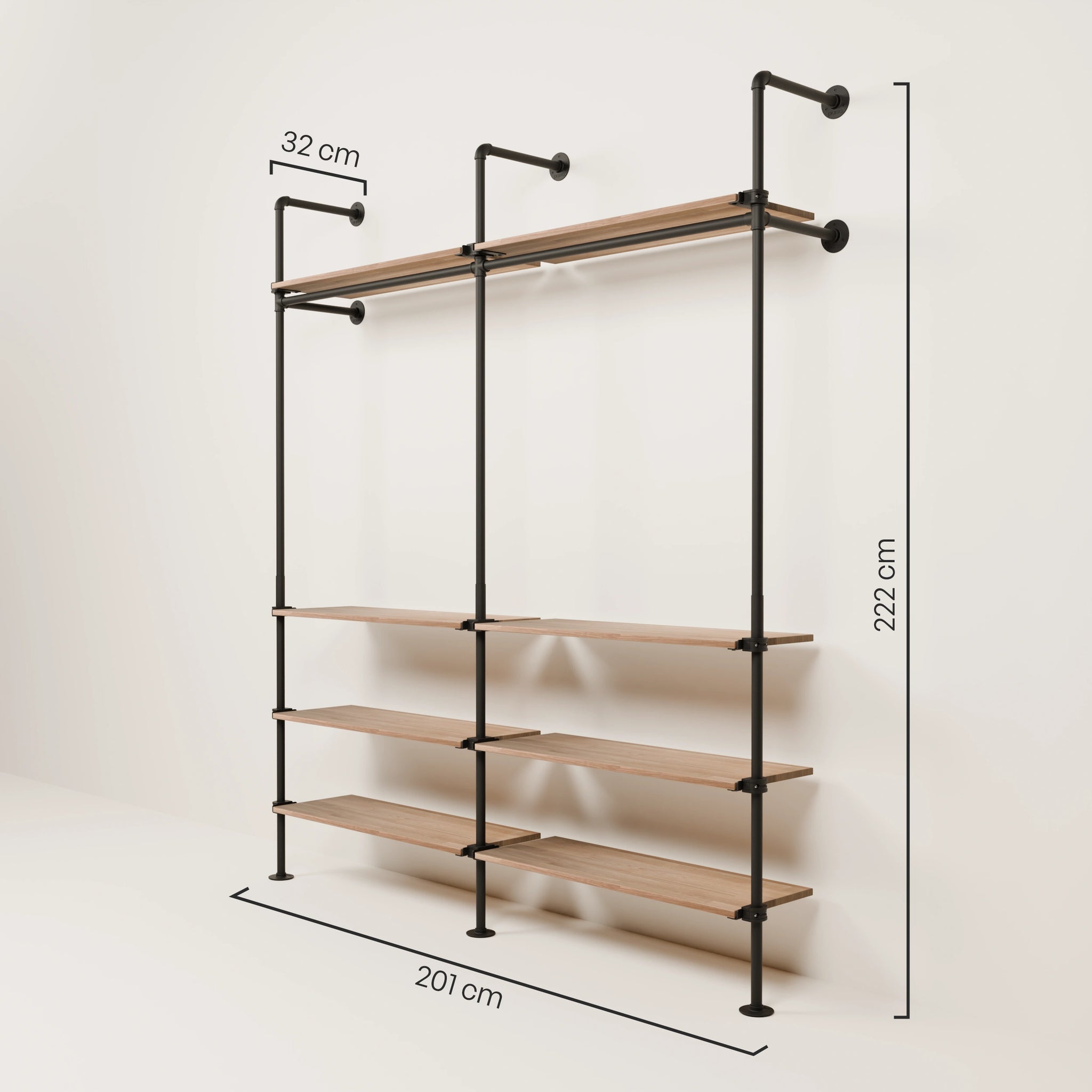KIM 2 OAK – 8 Regalböden