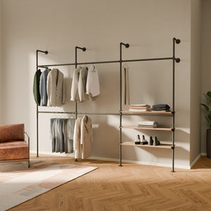 KIM DOUBLE 3 OAK – 3 Regalböden