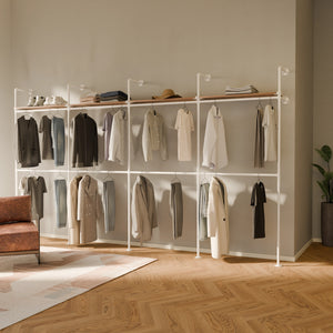 KIM DOUBLE 4 OAK –  4 shelves